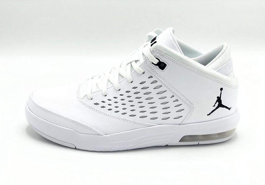 Nike AIR JORDAN Flight Origin 4 Heren Sneakers Sportschoenen schoenen Wit 921196 - Foto 4