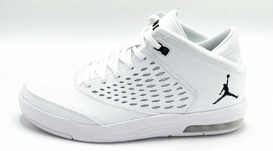 Nike AIR JORDAN Flight Origin 4 Heren Sneakers Sportschoenen schoenen Wit 921196 - Foto 5