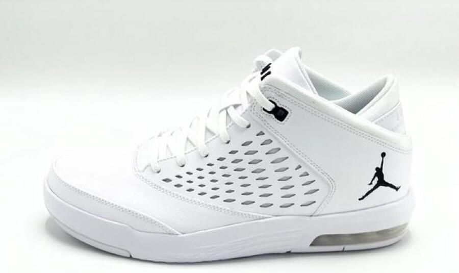 Nike AIR JORDAN Flight Origin 4 Heren Sneakers Sportschoenen schoenen Wit 921196 - Foto 3