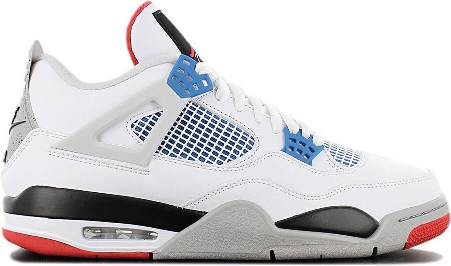 Nike Air Jordan IV 4 Retro SE WHAT THE Heren Sneakers Sportschoenen Schoenen Wit CI1184