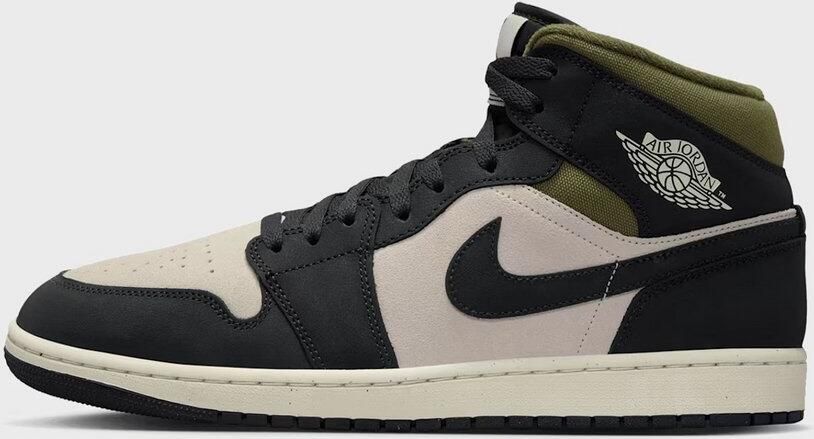 Nike Jordan Mid Groen Bruin Zwart Sneakers Unisex - Foto 3