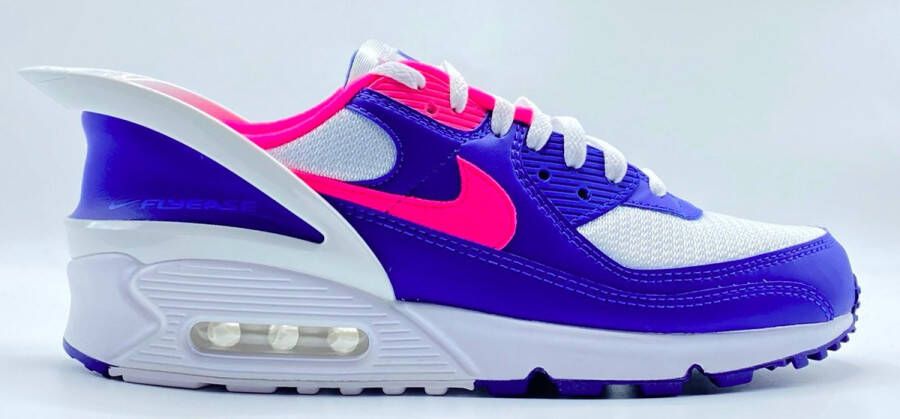 Nike Air Max 90 Flyease (White Hyper Pink-White) Sneakers Unisex