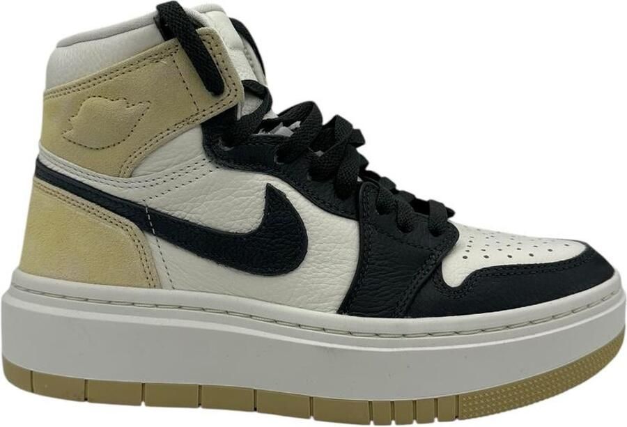 Nike Jordan 1 Elevate High Sneakers Dames Wit Beige - Foto 2