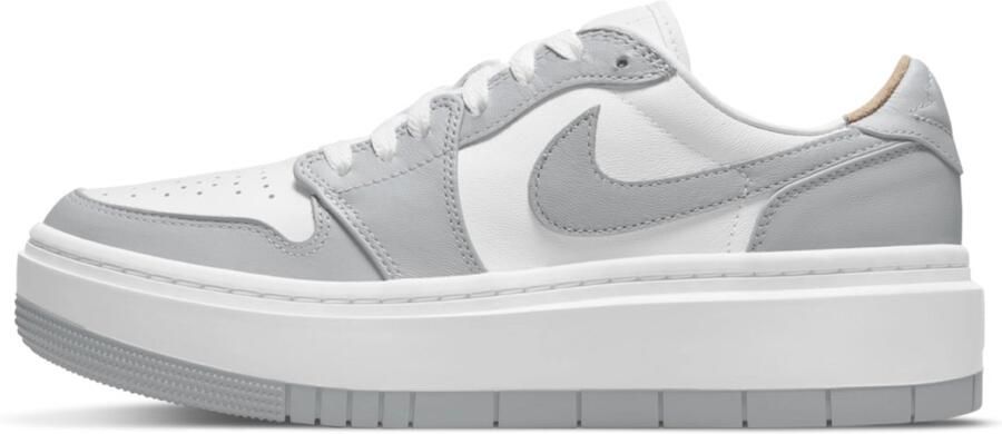 Jordan Lage Witte Platform Sneaker White Dames - Foto 2