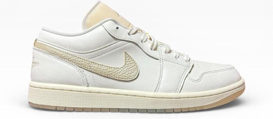 Nike Jordan 1 Gold Pale Ivory Dames Doos zonder deksel