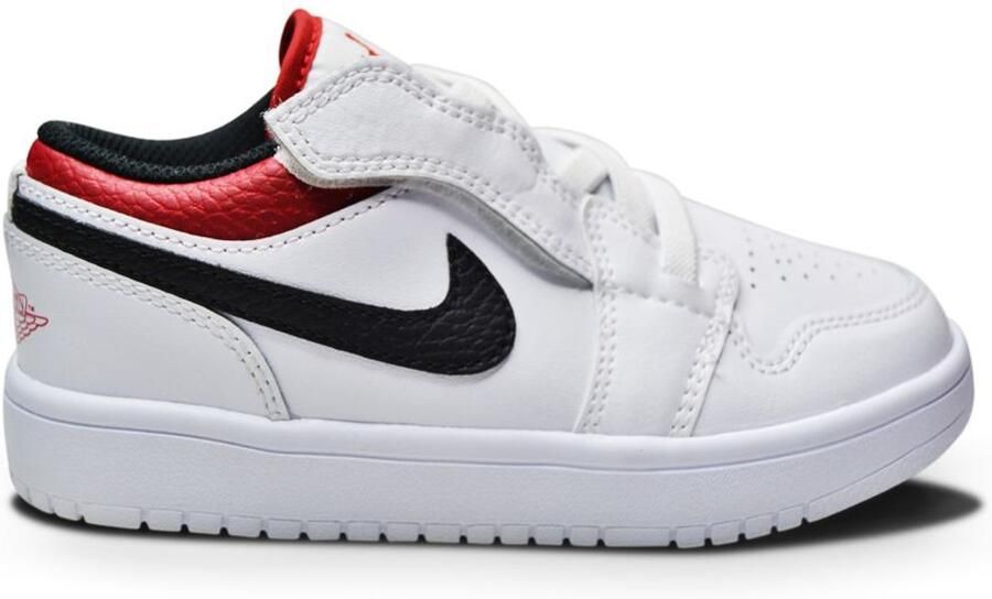 Nike Jordan 1 Low Alt Kinder Sneaker Wit Rood