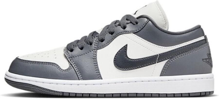 Jordan Air 1 Low Dames Sail Dark Grey White Off-Noir- Dames Sail Dark Grey White Off-Noir