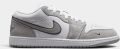 Nike Sneakers Jordan 1 Low White Iron Grey - Wit