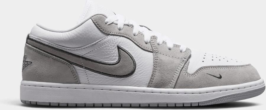Nike Sneakers Jordan 1 Low White Iron Grey