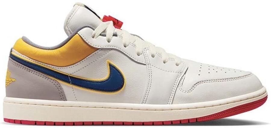 Nike Jordan 1 Low White yellow Green Grey Red