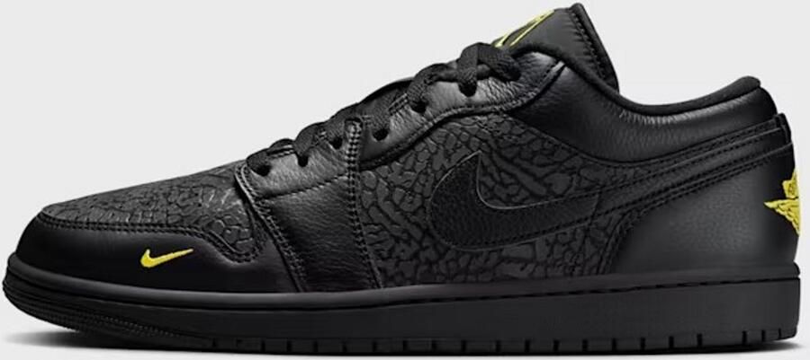 Nike Jordan Low Se Zwart Geel Sneakers Unisex