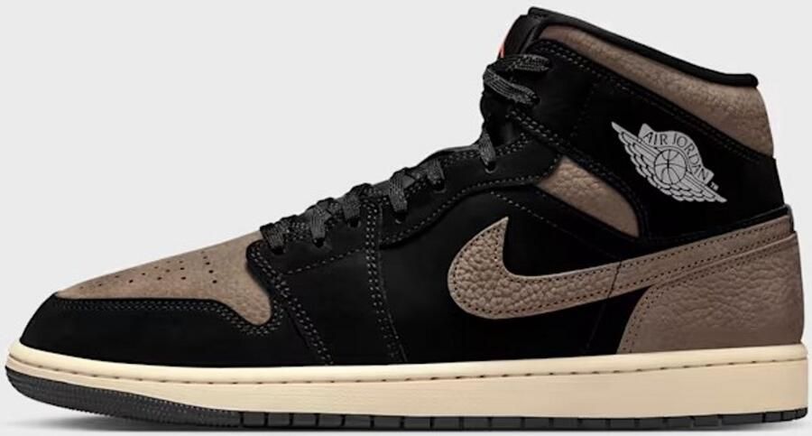 Jordan Air 1 Mid SE Men zwart Schoenen