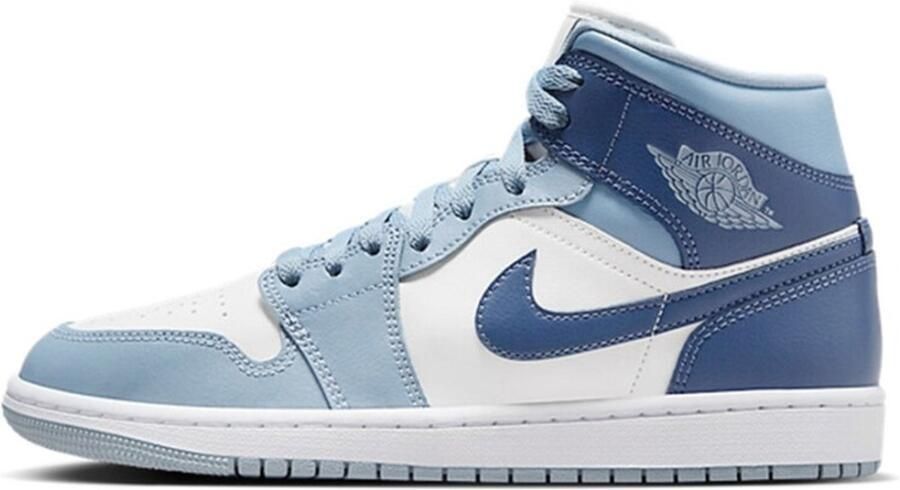 Jordan Air 1 Mid Sail Blue Grey White Diffused Blue- Sail Blue Grey White Diffused Blue - Foto 2