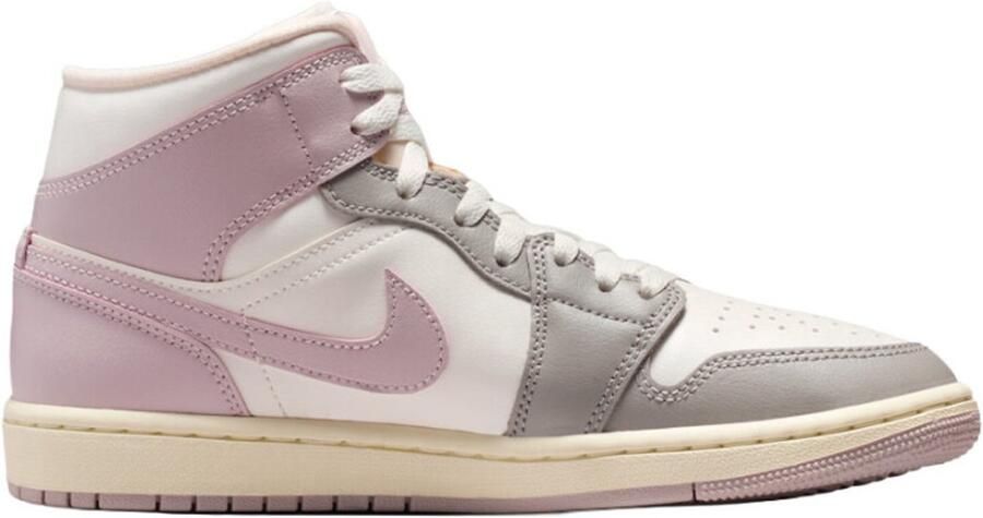 Nike Jordan 1 Mid Enigma Stone Particle Rose (Women's)