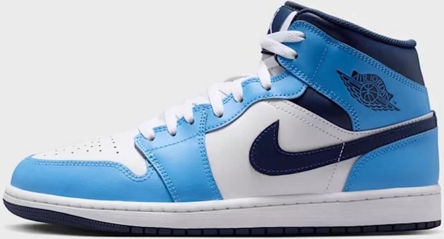Jordan Air 1 Mid Blauw- Heren Blauw