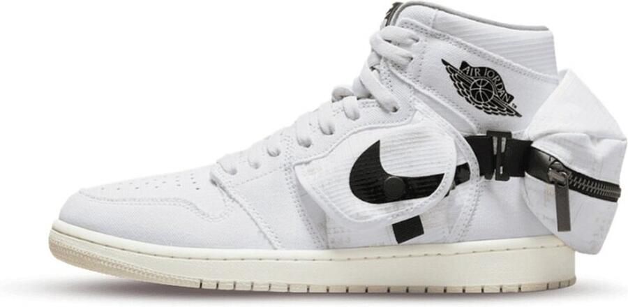 Jordan Air 1 Utility White Black Sail Schoenmaat 49 1 2 Sneakers DO8727 100 - Foto 8