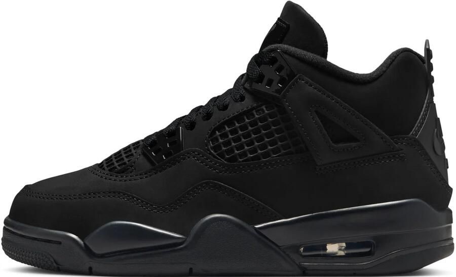 Jordan Air 4 'Black Cat' Zwart- Zwart