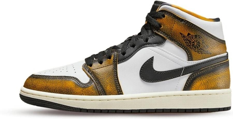 Nike Jordan air jordan mid SE Sneakers nen Black Taxi-White-Sail - Foto 3
