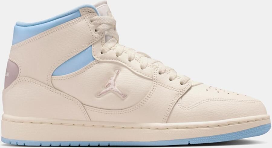 Nike Jordan Court Connect Mid Dames Sneaker Pale Ivory Psychic Blue