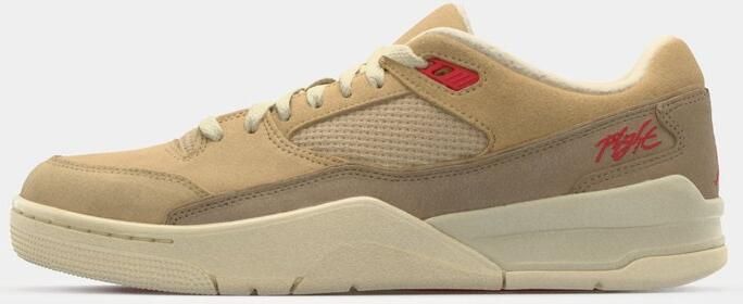 Jordan Flight Court Bruin Beige Rood Sneakers Unisex Doos Zonder Deksel - Foto 2