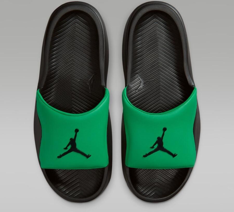 Nike Jordan Franchise Slide Slippers 42.5 Lucky Green Black Groen Zwart Jordan Comfort