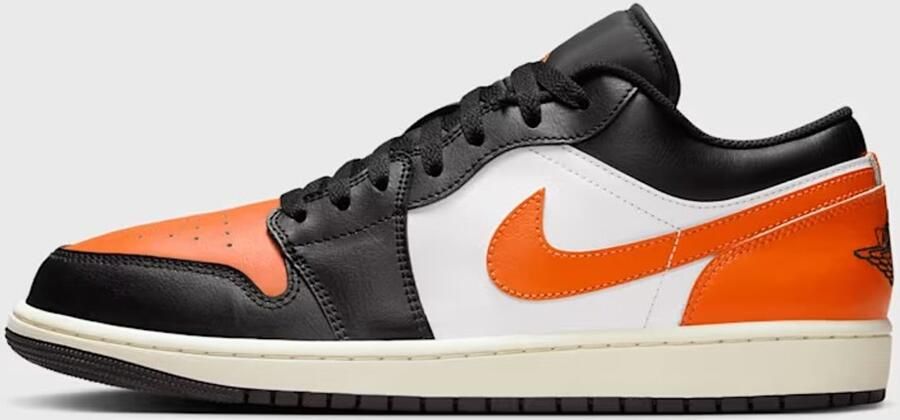 Nike Air Jordan 1 Low Shattered Backboard Oranje Wit Zwart Sneakers Heren - Foto 2