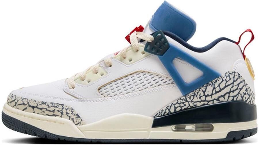 Nike Jordan Spizike Low Heren Sneaker Wit Blauw Limited edition Doos zonder deksel