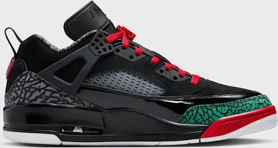 Air Jordan Nike Jordan Spizike Low Limited Edition Heren Sneakers Zwart Groen Rood