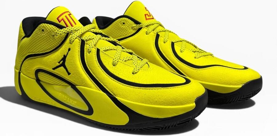 Nike Jordan Tantun 4 Sneakers Mannen Geel Zwart - Foto 2