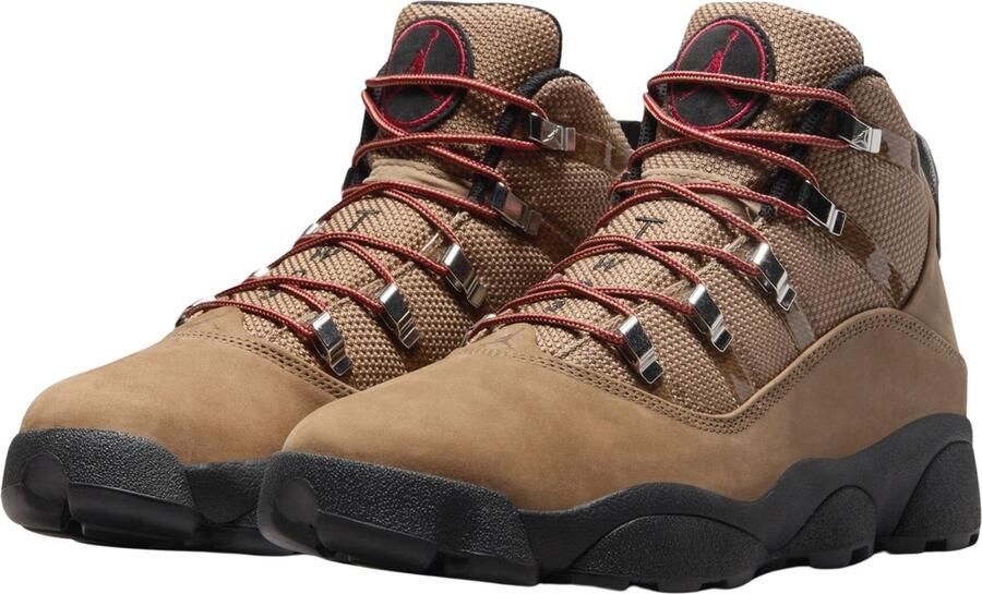 Jordan AIR 6 Rings Winterized Heren Winter Sneakers Schoenen Bruin FV3826