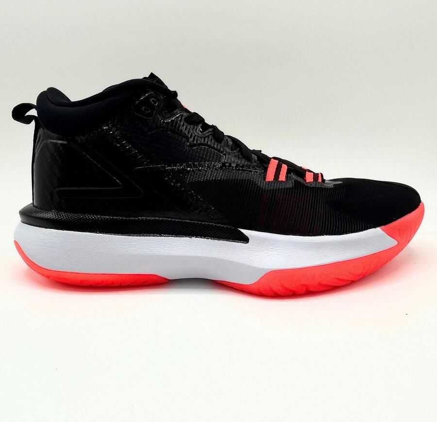 Jordan Zion 1 Schwarz Hell Crimson Weiss Schoenmaat 42 1 2 Basketball Performance Mid DA3130 006 - Foto 2