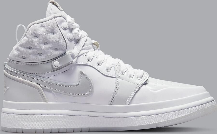Jordan Wmns Air 1 Acclimate White Photon Dust Grey Fog Schoenmaat 38 1 2 Sneakers DC7723 100 - Foto 3