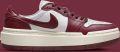 Jordan Wmns Air 1 Elevate Low White Dark Beetroot Sail Schoenmaat 38 1 2 Sneakers DH7004 161 - Wit