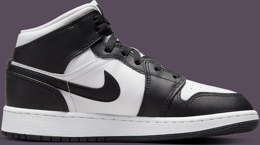 Jordan Air 1 Mid(Gs ) Black Dark Concord New Emerald Schoenmaat 36+ Shoes grade school DR9495 001 - Foto 3