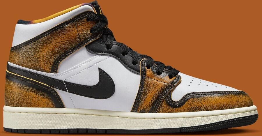 Nike Jordan air jordan mid SE Sneakers nen Black Taxi-White-Sail - Foto 2