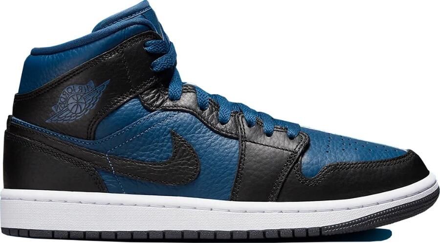 Nike Sneakers Air Jordan 1 Mid Special Edition Split Blue - Foto 2