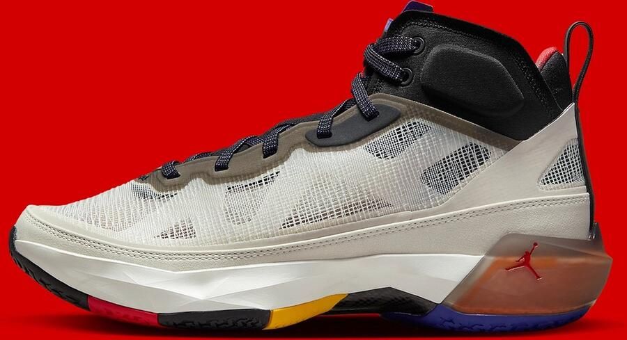 Jordan Air XXXVII Basketbalschoenen voor Grijs
