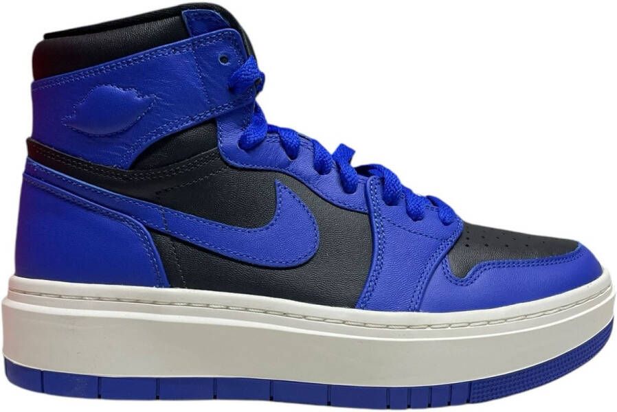Jordan WMNS Air 1 Elevate High Donkerblauw Zwart Wit