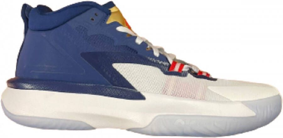 Nike Jordan Zion 1 Mannen Blauw Wit Rood Sneakers