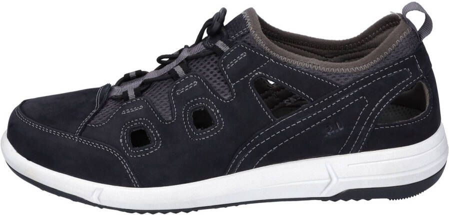 Josef Seibel Casual Veterschoen in Indigo Multicolor