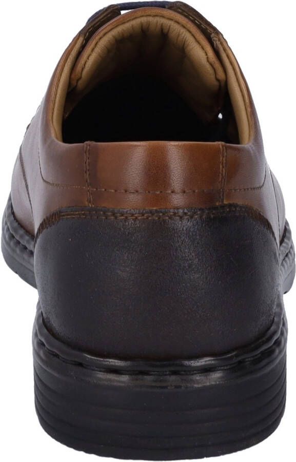 Josef Seibel Veterschoenen Alastair in lichte used-look vrijetijdsschoen lage schoen veterschoen
