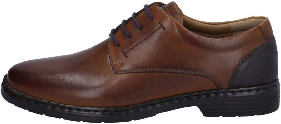 Josef Seibel Veterschoenen Alastair in lichte used-look vrijetijdsschoen lage schoen veterschoen