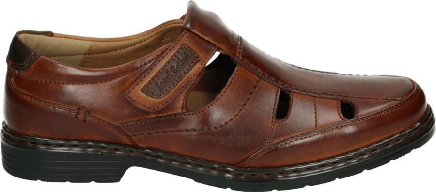 Josef Seibel ALASTAIR~08~~~~~~~~~~~~~~~~~~~ Heren sandalenVaderdag Cognac