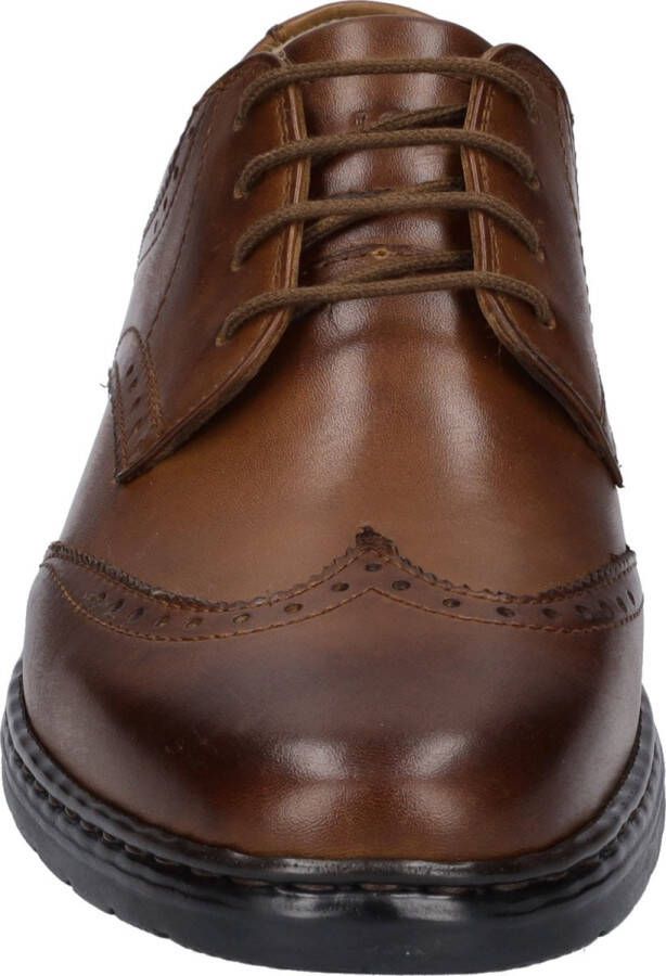 Josef Seibel Schoenen met perforatie Alastair 14 in extra brede vorm lage schoen veterschoen