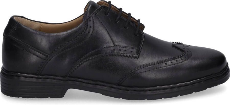 Josef Seibel Schoenen met perforatie Alastair 14 in extra brede vorm lage schoen veterschoen