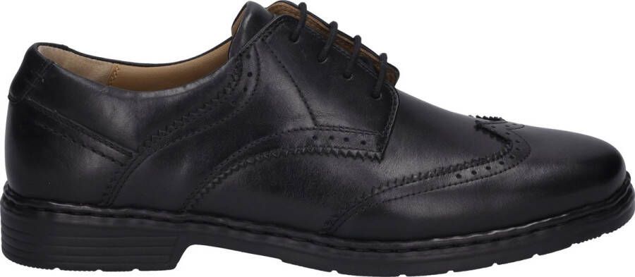Josef Seibel Schoenen met perforatie Alastair 14 in extra brede vorm lage schoen veterschoen