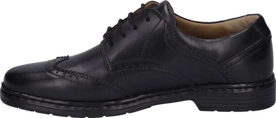 Josef Seibel Schoenen met perforatie Alastair 14 in extra brede vorm lage schoen veterschoen
