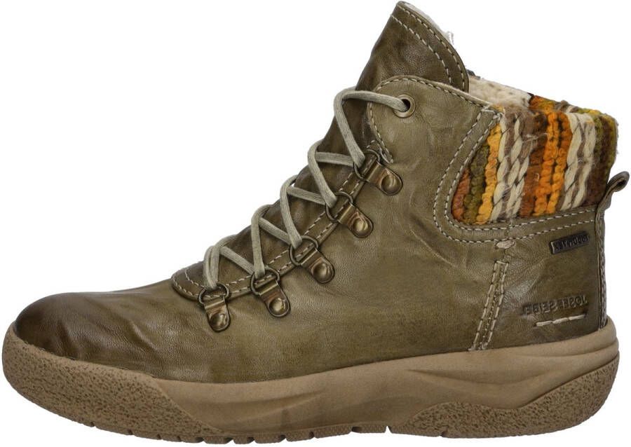 Josef Seibel Mooie Dames Enkellaarsjes Green Dames