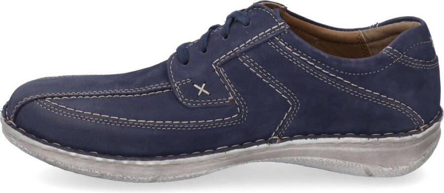 Josef Seibel ANVERS~08~~~~~~~~~~~~~~~~~~~~~ Vrije tijdsschoenenHeren veterschoenHeren sneakersCasual Blauw