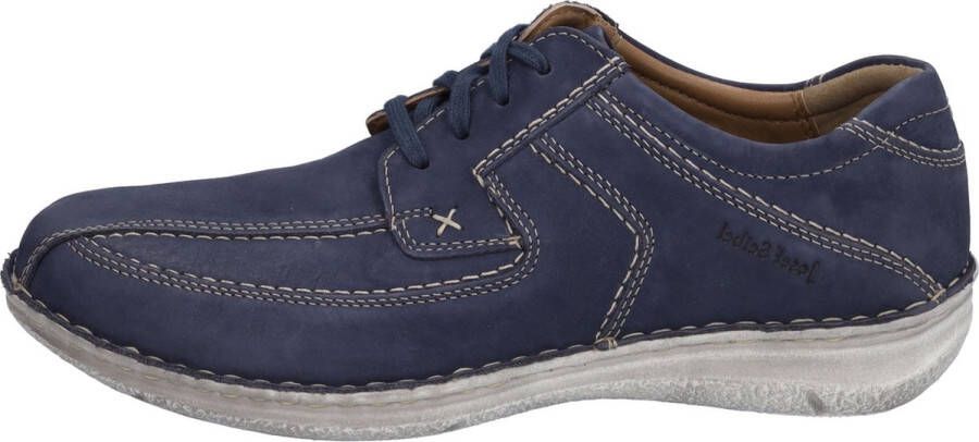 Josef Seibel ANVERS~08~~~~~~~~~~~~~~~~~~~~~ Vrije tijdsschoenenHeren veterschoenHeren sneakersCasual Blauw